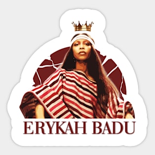 Queen Badu Sticker